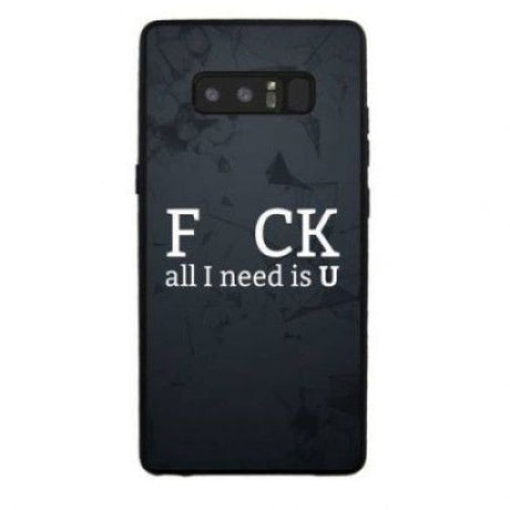 Husa Samsung Note 8 Multicolor Mesaj Fcuk - vivimall.ro