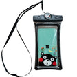 Husa subacvatica Mascot Waterproof Vivimall, Snowproof, Universala, cu Snur, pentru telefon sau documente, Bear, Negru - vivimall.ro