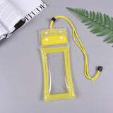 Husa subacvatica Zip Waterproof Flippy, Snowproof, Universala, Impermeabila, cu Snur, pentru telefon sau documente, Galben - vivimall.ro