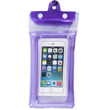 Husa subacvatica Zip Waterproof Flippy, Snowproof, Universala, Impermeabila, cu Snur, pentru telefon sau documente, Mov - vivimall.ro