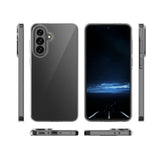 Husa Telefon, Vivimall, Compatibila Samsung Galaxy A15/A15 5G, Protect Plus TPU, 0.8-0.9 mm, Transparent - vivimall.ro