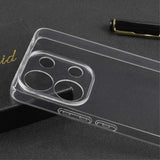 Husa Telefon, Vivimall, Compatibila Xiaomi Redmi Note 13 4G, Carcasa TPU, Protectie Camere, 1.5 mm, Transparent - vivimall.ro