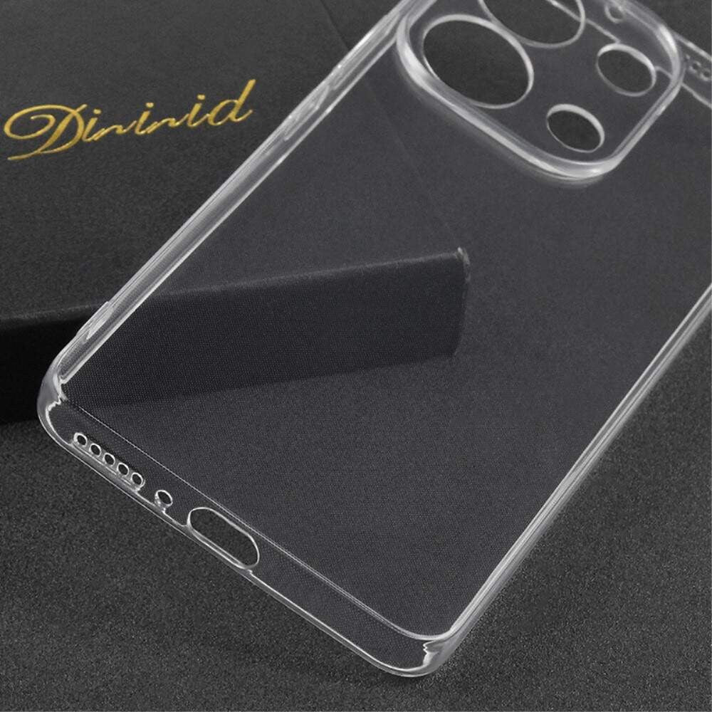 Husa Telefon, Vivimall, Compatibila Xiaomi Redmi Note 13 Pro 4G, Carcasa TPU, Protectie Camere, 1.5 mm, Transparent - vivimall.ro