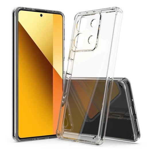 Husa Telefon, Vivimall, Compatibila Xiaomi Redmi Note 13 Pro 4G, Carcasa TPU, Protectie Camere, 1.5 mm, Transparent - vivimall.ro