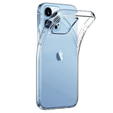Husa TPU pentru iPhone 14 Plus, Flippy, Silicon, Protectie Antisoc, Transparenta - vivimall.ro