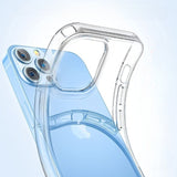 Husa TPU pentru iPhone 14 Pro Max, Flippy, Silicon, Protectie Antisoc, Transparenta - vivimall.ro