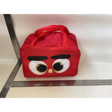 Geantă Frigorifică, Vivimall, cu Desene Animat, Portabilă pentru Copii, de Prânz, din Pânză Oxford, 22x14x19 cm, Model Pasare, Rosu - vivimall.ro