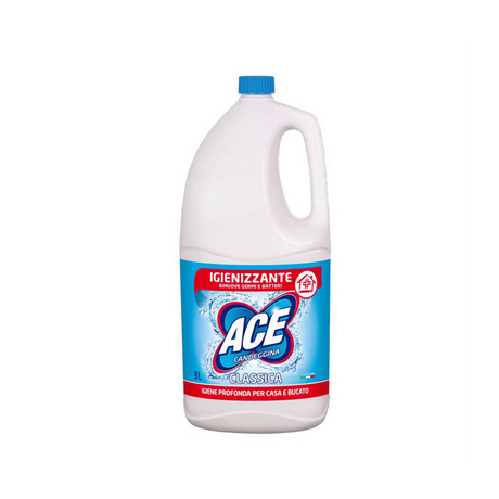 Ace Candeggina Classica — Înălbitor lichid 3 L - vivimall.ro