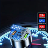 Încărcător auto 5 în 1 | PowerDrive - vivimall.ro