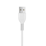 Set încărcător 2xUSB T06 și cablu Micro-USB alb, ambalaj blister sigilat