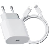 Adaptor priză USB Fast Charge PD 20W alb Vivimall, detaliu port și design compact