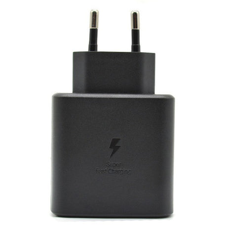 Încărcător rețea Super Fast Charge 45W USB-C Power Delivery, culoare neagră, vedere frontală