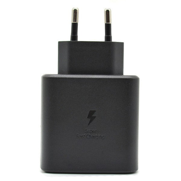 Încărcător rețea Super Fast Charge 45W USB-C Power Delivery, culoare neagră, vedere frontală