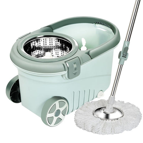 Set Mop Rotativ Cu Galeata 8L | SpinClean - vivimall.ro