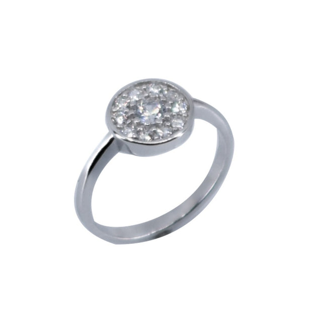 Inel Argint 925 Banut cu Zirconii, Marime 49 (5) - vivimall.ro