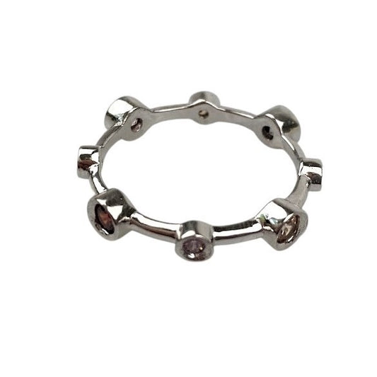 Inel Argint 925, Circular cu Pietre Colorate M54 - vivimall.ro