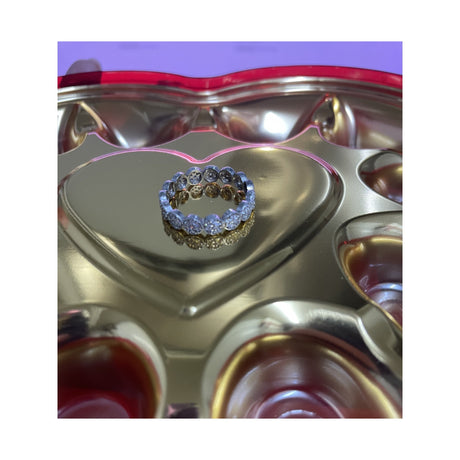 Inel Argint 925 Circular cu Pietre - vivimall.ro