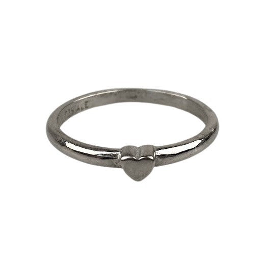 Inel Argint 925 Cu Inima, M 53