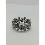 Inel Argint 925 Flori M 54 - vivimall.ro