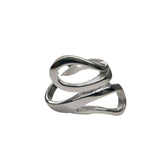 Inel, Jolie Silver, Argint 925 Sarpe Dublu M 54 - vivimall.ro