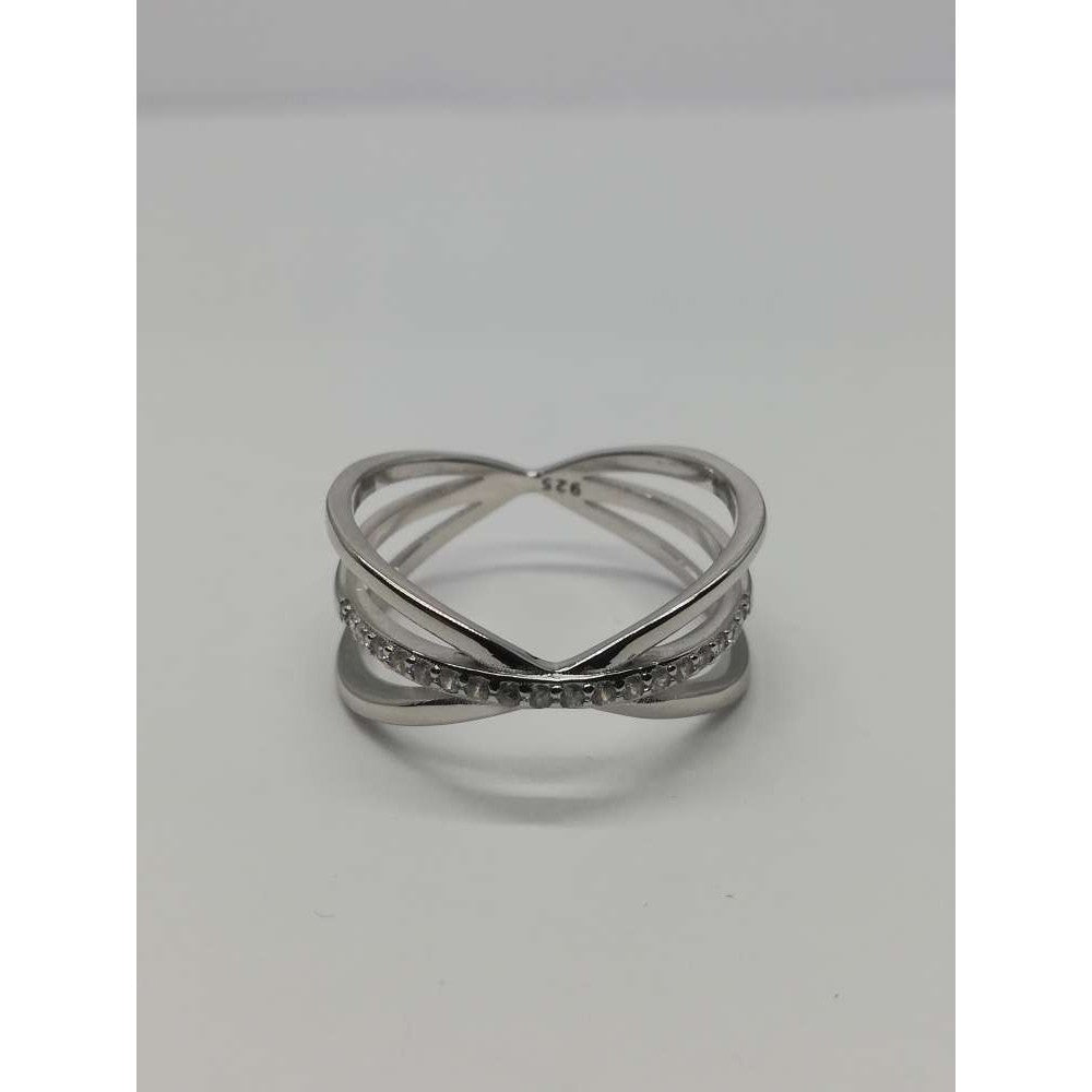 Inel Argint 925 Sfera cu Zirconii M52 - vivimall.ro