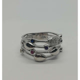 Inel Argint 925, Teardrops M 53 - vivimall.ro