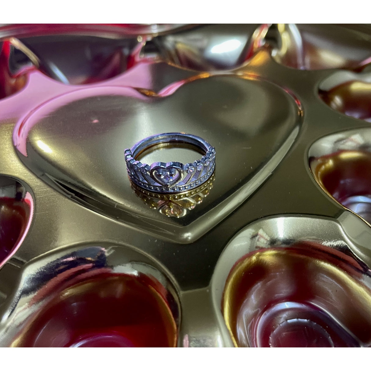 Inel Coroana din Argint 925,M 51 - vivimall.ro