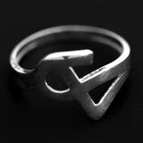 Inel din Argint 925, Little Mask, marimea 57 - vivimall.ro