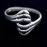 Inel din Argint 925, model Coada de Paun, marimea 50 - vivimall.ro