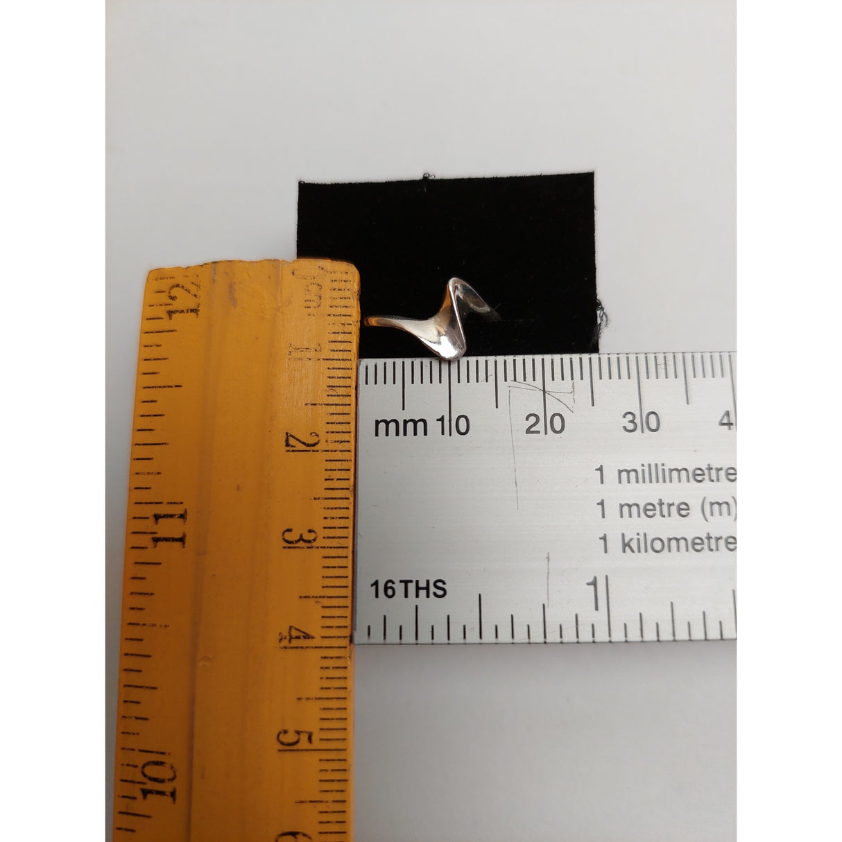 Inel din Argint 925, model Coada de Rata, Jolie Silver, 1g, 1 cm x 1 cm - vivimall.ro