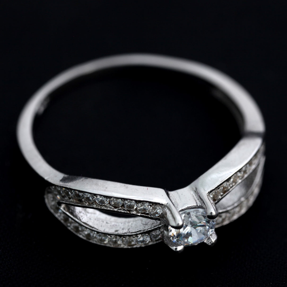 Inel logodna din Argint 925, model infinit, marimea 57 - vivimall.ro