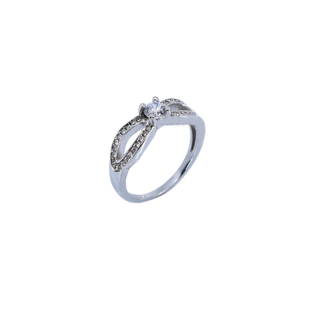 Inel logodna din Argint 925, model infinit, marimea 58 - vivimall.ro