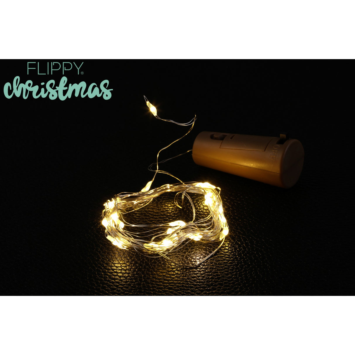 Instalatie Craciun, 1 Metru, 10 Led-Uri, Cu Baterii, Fir Cupru, Liniar, Interior/Exterior