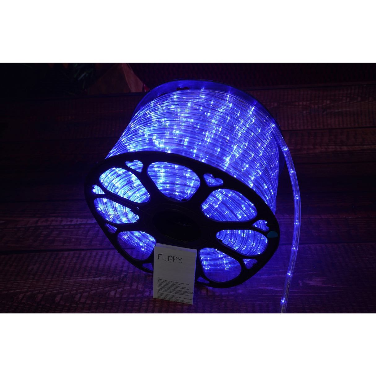 Karácsonyi installáció, 12 m, 288 LED, fénycső, transzformátor, 8 fényeffektus, szekcionált, 220 V
