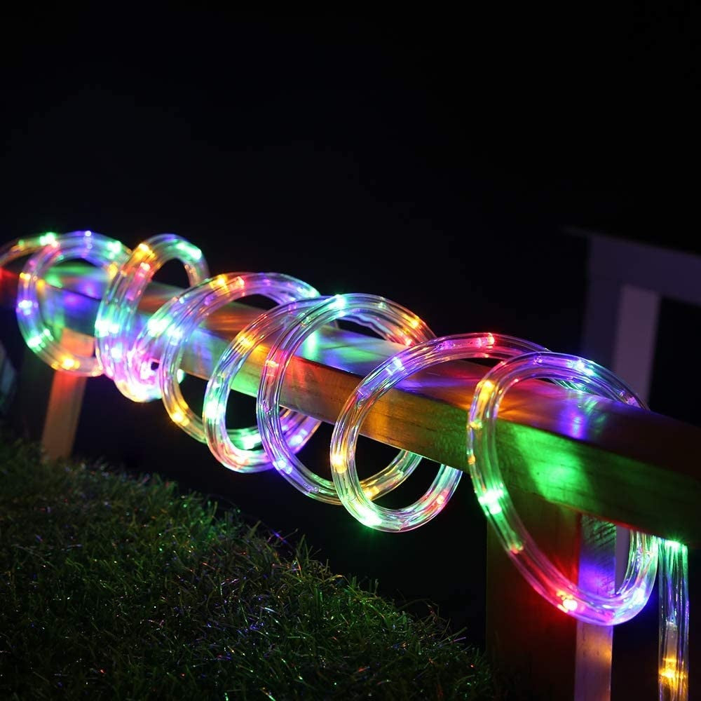 Karácsonyi installáció, 12 m, 288 LED, fénycső, transzformátor, 8 fényeffektus, szekcionált, 220 V