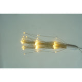 Instalatie Craciun, 150 LED-uri, alb cald, telecomanda 8 functii, cu baterii, explozie fireworks, fir cupru, interior/exterior, Vivimall - vivimall.ro