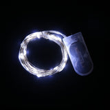 Karácsonyi installáció, 3 méter, 30 LED, menő, elemes, rézdrót, lineáris, beltéri/kültéri