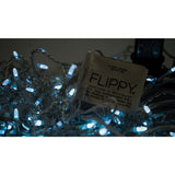 Instalatie Craciun, 30 m, 858 Led-uri ,Franjuri, Alb rece, Flash, Transformator cu telecomanda, Interconectabila, Prelungitor 5 m inclus, Fir Alb, Vivimall - vivimall.ro