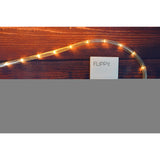 Instalatie Craciun, 36 m, 864 Led-uri ,Furtun Luminos, Alb cald, 8 jocuri de lumini, Transformator, Sectionabila, 220 V, Vivimall - vivimall.ro