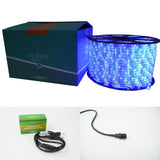 Karácsonyi installáció, 4 m, 96 LED, világítócső, transzformátor, szekcionált, 220 V