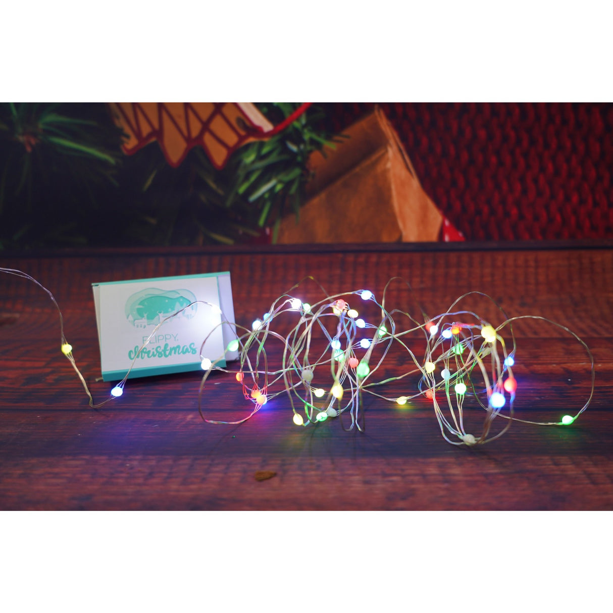 Instalatie Craciun, 5 Metri, 50 Led-Uri, Telecomanda 32 De Functii, Rbg, Fir Cupru, Usb, Interior