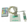 Instalatie Craciun, 5 metri, 50 LED-uri, telecomanda 32 de functii, multicolor RBG, fir cupru, USB, interior, Vivimall - vivimall.ro