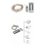 Karácsonyi installáció, 5 méter, 50 LED, USB, 8 funkciós távirányító, menő
