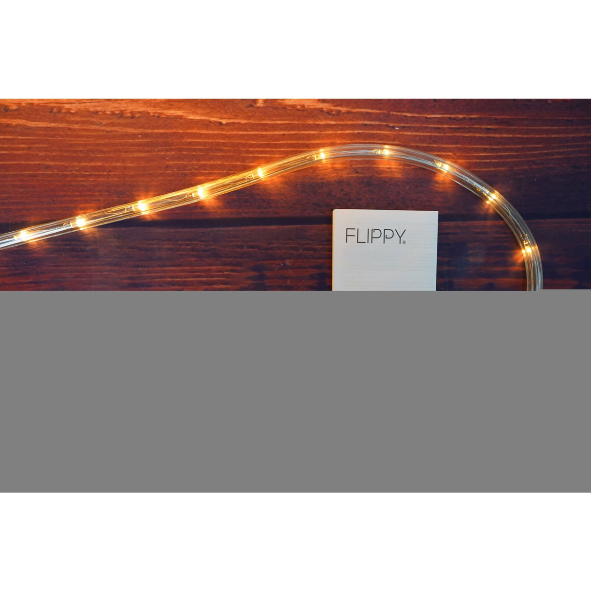 Instalatie Craciun, 54 m, 1296 Led-uri ,Furtun Luminos, Alb cald, 8 jocuri de lumini, Transformator, Sectionabila, 220 V, Vivimall - vivimall.ro