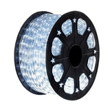 Karácsonyi Telepítés, 6 M, 144 LED, Világítótömlő, Hideg, Transzformátor, Szekcionált, 220 V