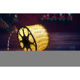 Karácsonyi installáció, 74 m, 1776 LED, fénycső, 8 fényeffektus, transzformátor, szekcionált, 220 V