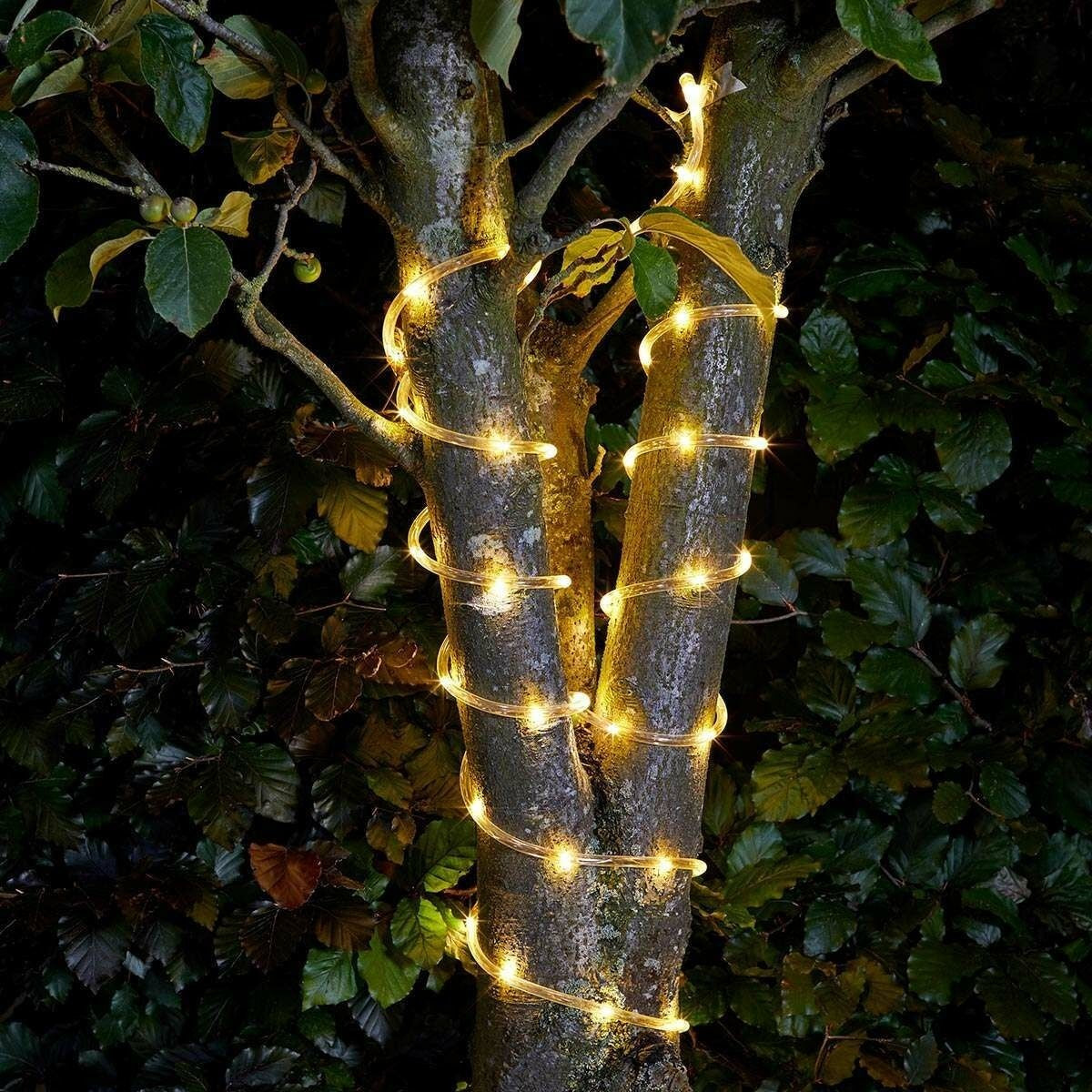 Karácsonyi installáció, 8 m, 192 LED, világítócső, transzformátor, szekcionált, 220 V