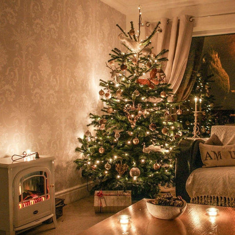 Instalatie Craciun, 85 m, 800 Led-uri ,Liniara, Alb cald, 8 jocuri de lumini, Transformator cu telecomanda, Interconectabila, Prelungitor 5 m inclus, Fir Verde, Vivimall - vivimall.ro