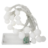 Instalatie Craciun , Vivimall, 3.5 m, 30 de LED-uri, Alb Cald, ,Cu Baterie, Interior / Exterior, - vivimall.ro