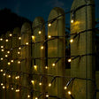 Instalație Crăciun exterior liniară 20 m, 200 LED-uri alb cald, fir verde, vedere generală produs